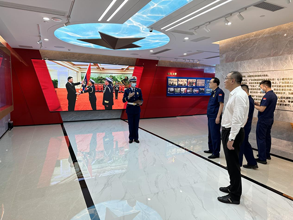 日前天津消防研究所赴廣東省消防救援總隊(duì)、深圳消防救援支隊(duì)開展調(diào)研交流